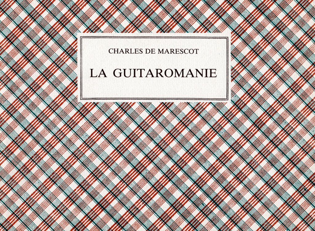 Arte della chitarra, Copertina, De Marescot (16)